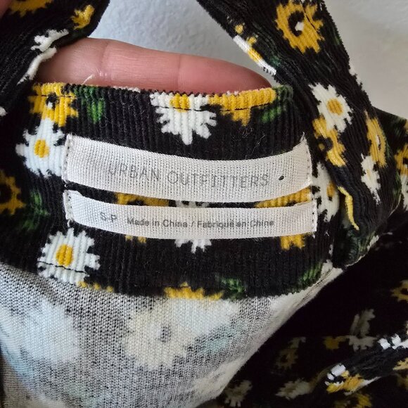 UO Ireley Corduroy Skirtall Overall - Size Small - Picture 4 of 11